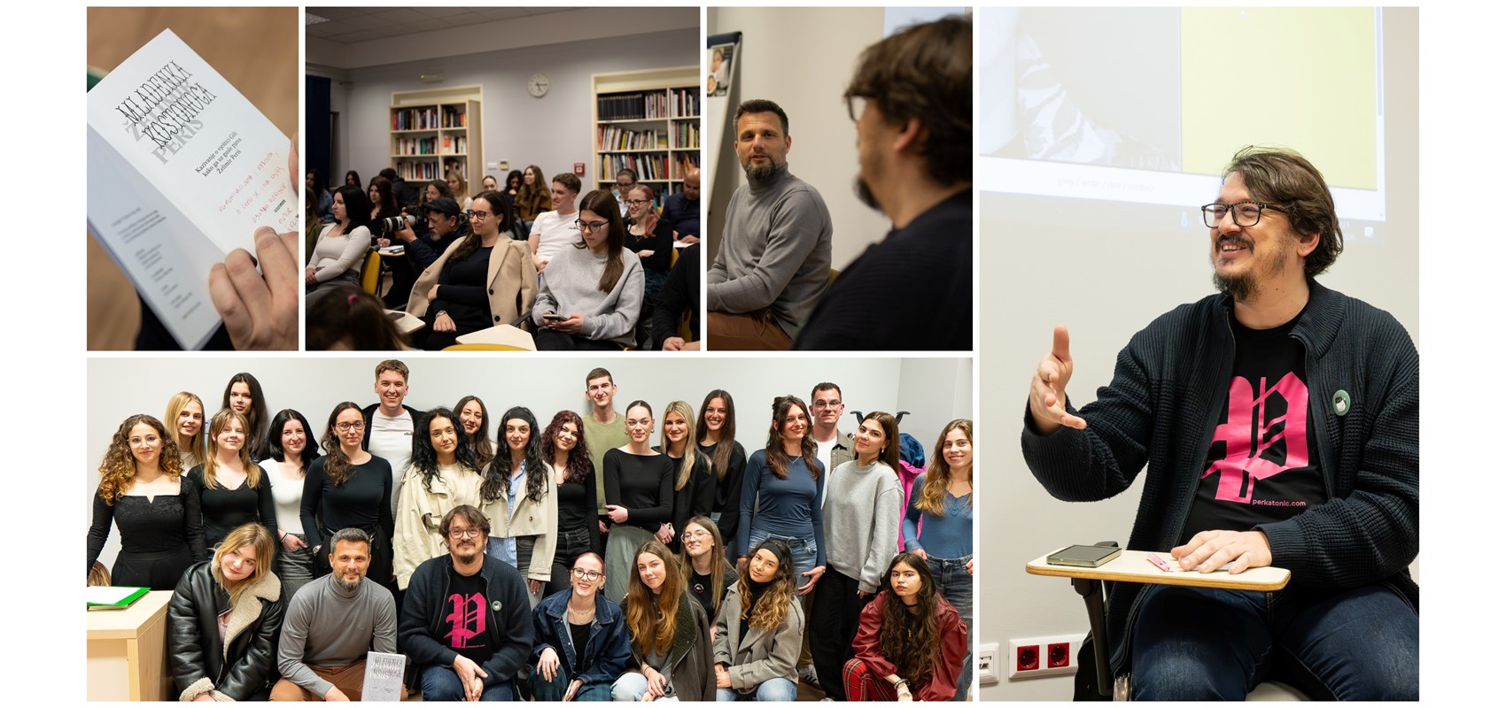 Želimir Periš splitskim studentima predstavio roman 